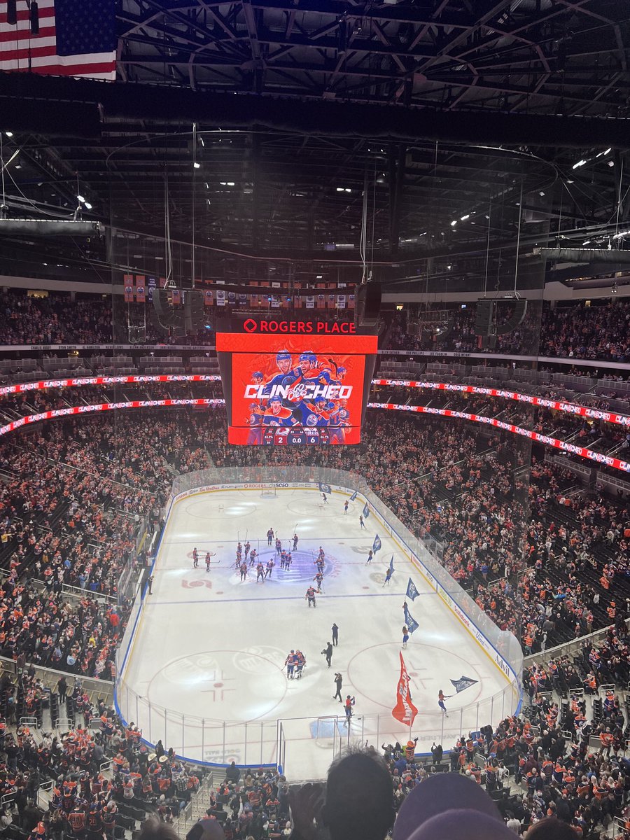 Going to the Dance!! Mark that X!!! Playoff Bound, baby! #LetsgoOilers