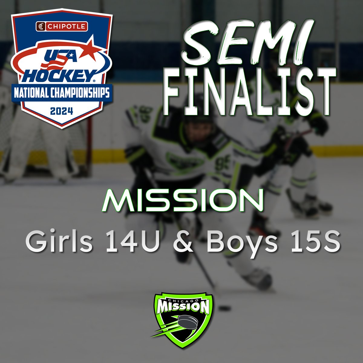 Mission Girls 14U &amp; Boys 15s advance to Semi Finals at Nationals.

#GOMISSION