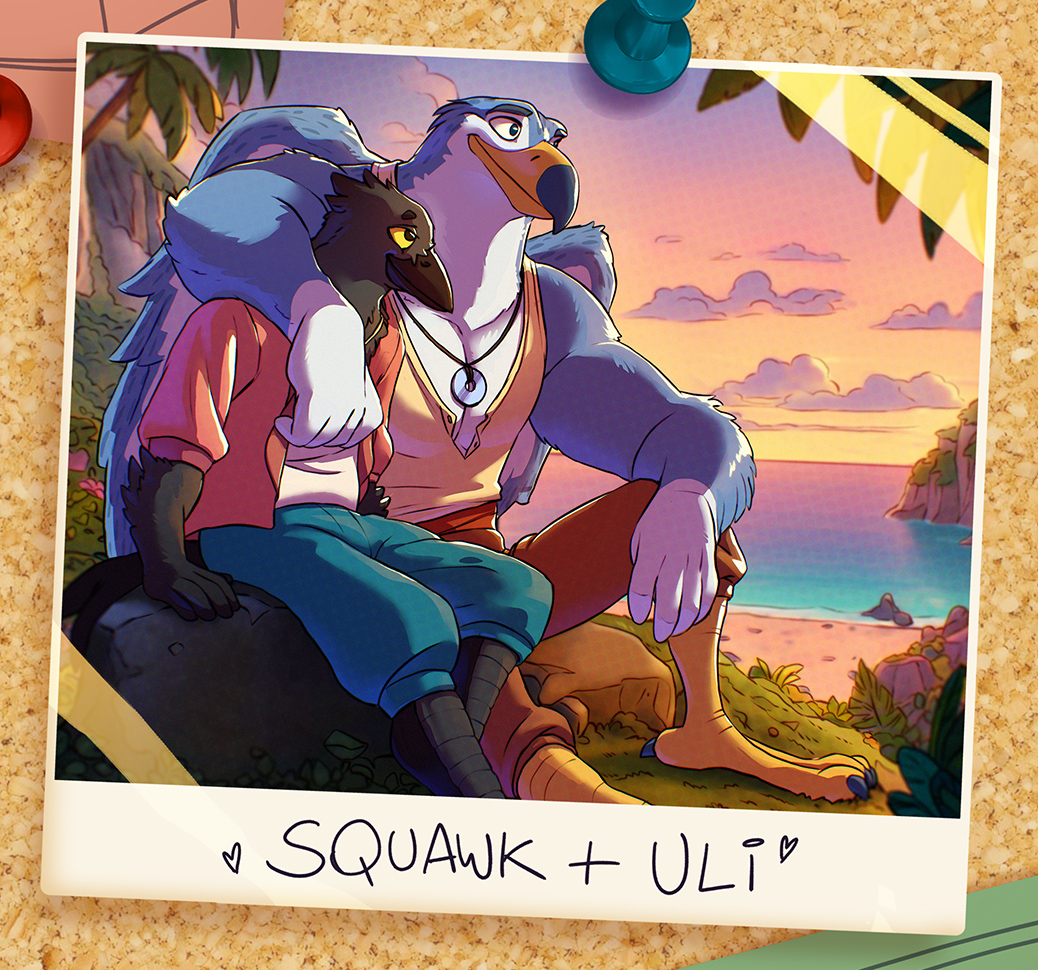 🌞SPRING BREAK!🌊- sigh, it's Squawk and Uli!