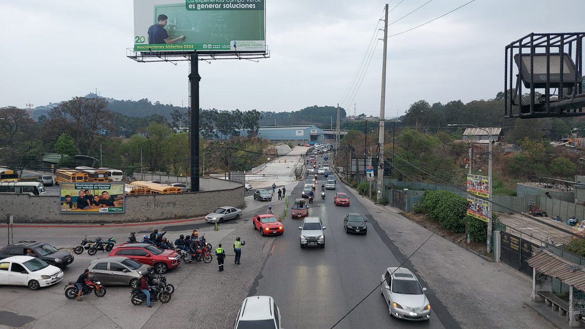 el frutal zona 5 de #VillaNueva sin novedad en el #TraficoVN