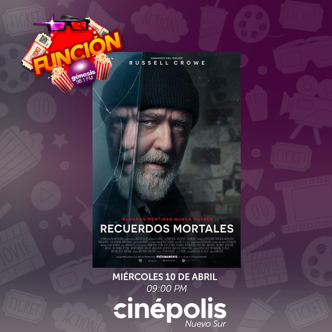 Participa por tus accesos para la premier de “Recuerdos mortales ”y que puedas ser de los primeros en verla🕵️‍♂️ Para participar: ✅Comenta tu nombre completo y correo electrónico ✅Y menciona cual fue la primer película de suspenso que viste ¡Suerte!🍀🤞🏻