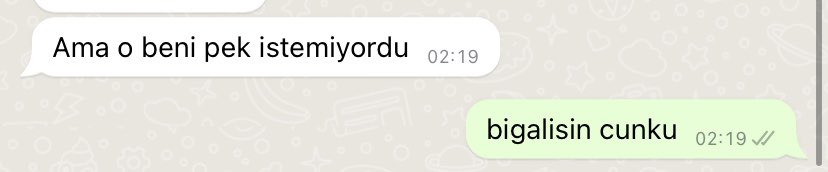 irkcilik yapmam ama bigalilar haric