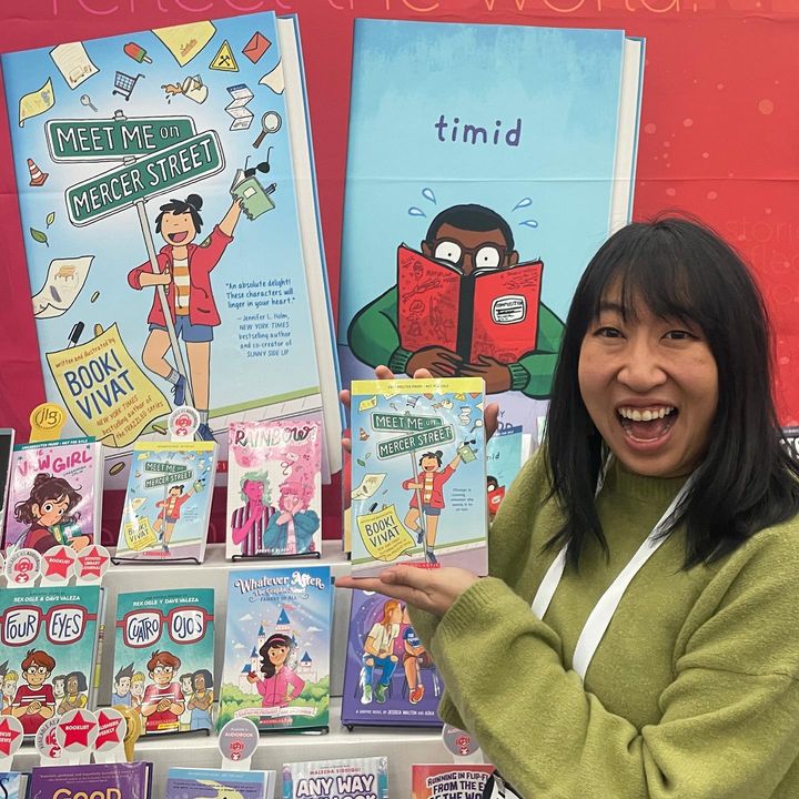 Alumni Spotlight: Get to know Booki Vivat (@thebookiv) '10! From humble beginnings writing stories for class at #UCSanDiego and doodling for fun, she’s gone on to become a @NYTimes bestselling author-illustrator. 📚 ✍️ More on Booki and her latest work ➡️ bit.ly/3xnwj5o