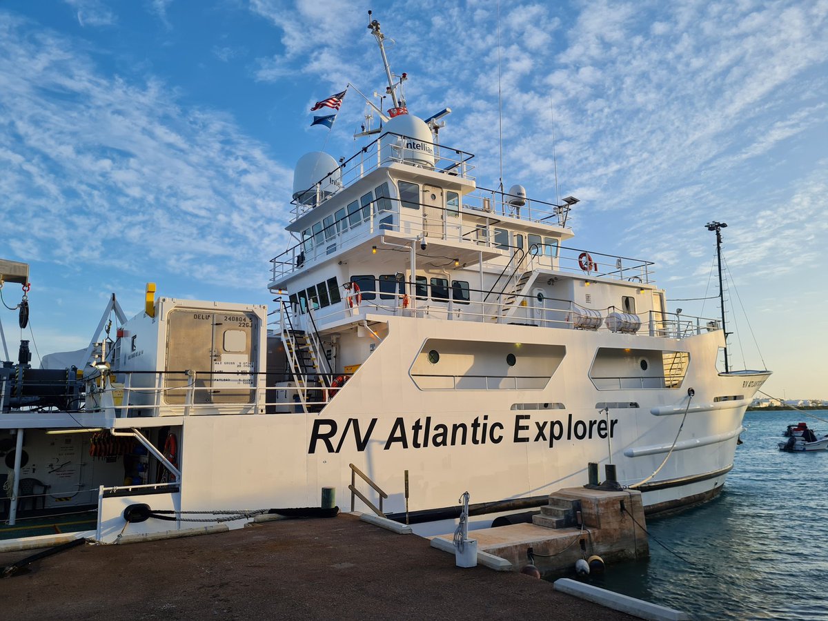 Tomorrow the April2024 #OceanicFluxProgram time series cruise starts! Hoping to have fair winds for the OFP mooring recovery/redeployment onboard the Atlantic Explorer. @MBLScience @NSF @BIOSstation