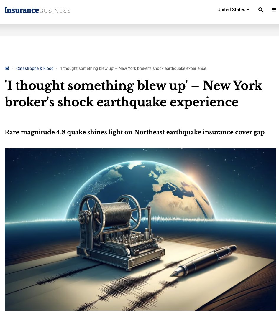ape into earthquake insurance coverage, anon