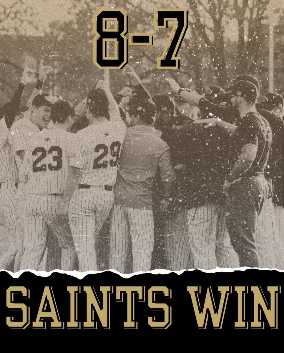 NG_Baseball2026's tweet photo. Sr captain Andrew Dankanich walks it off in bottom of 7th for 8-7 win. Sr pitcher Tino Pharma throws 3.1 of scoreless relief to pick up the W. Sr catcher Jimmy Gallo with 3 hits. Sr captain Christian Cerone with 3 hits and a game-tying home run in the 6th. https://t.co/j7pq2IfjVa