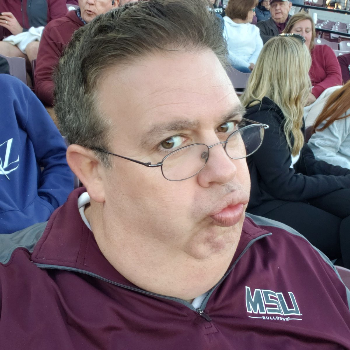 Hawk1_msu's tweet image. A little duckface at the Dude... #HailState #RocktheDude