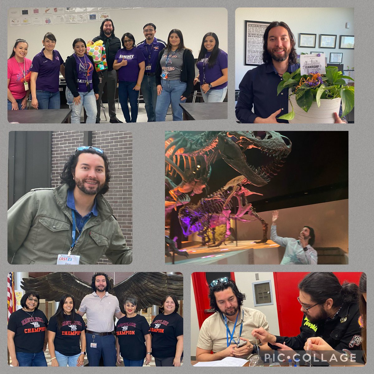 Happy AP Appreciation to Desi Gonzales - for going above and beyond for the Science Dept, a great sense  of humor & an unwavering support for students & teachers at Eastlake 🫶 Thank you - you are appreciated! 👊🏼🔬🔭💜🙌🏼 @Desigo13 @CCarmona_EHS @EJAC0BO #inittowinit