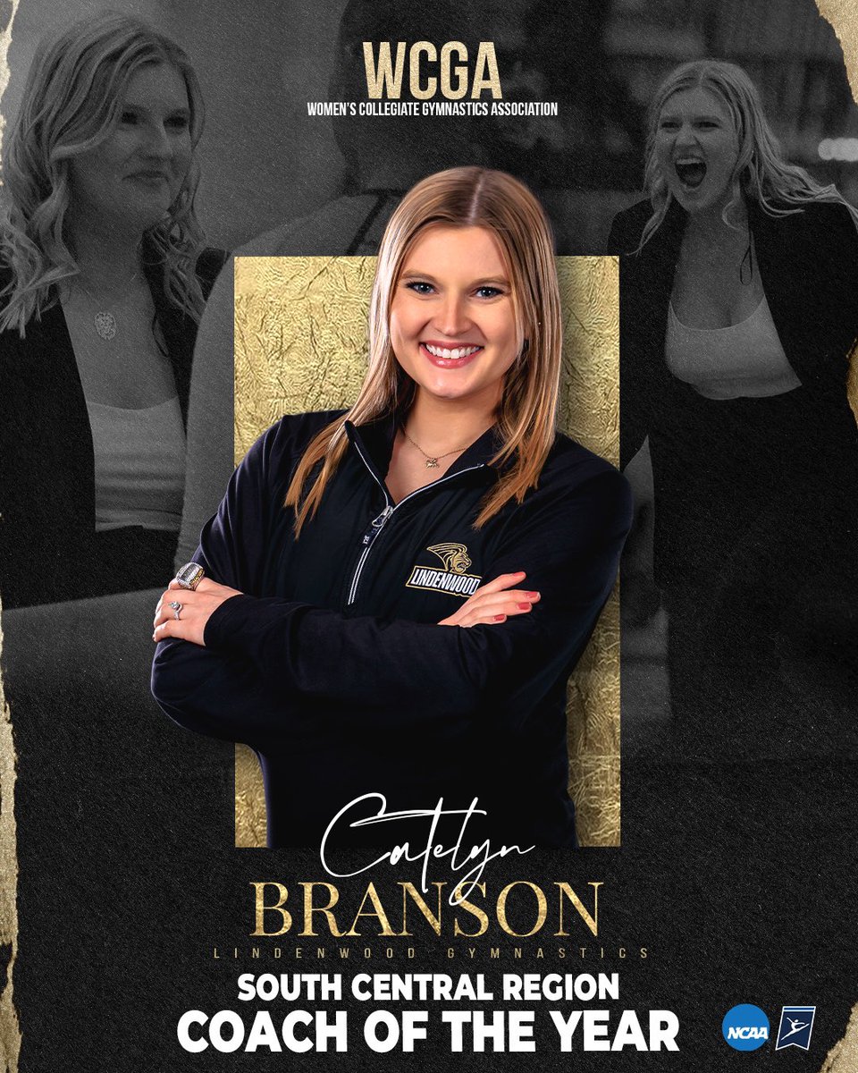Simply the best ✨ Coach Catelyn Branson has been named WCGA South Central Region Coach of the Year! #OurLegacy