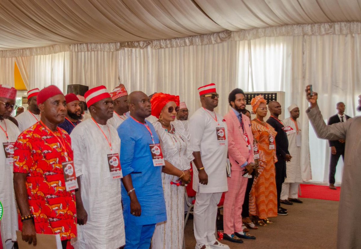 Pleased to be joined by the Executive Governor of Kano State, Alhaji Abba Kabir Yusuf, and his Deputy, Comrade Aminu Abdussalam, alongside other senior party faithful at the NNPP National Executive Committee meeting, in Abuja. The meeting is part of our realignment efforts,…