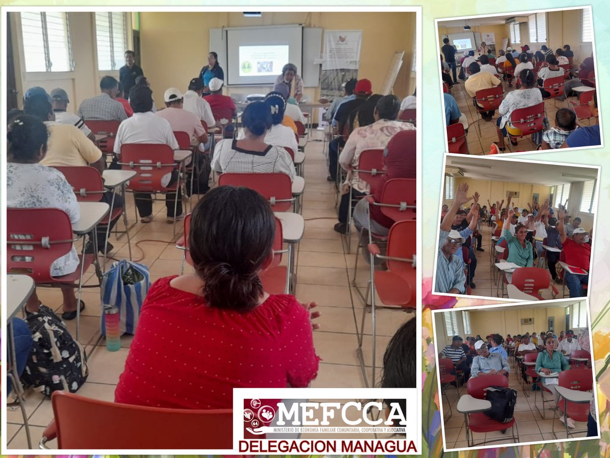#COOPERATIVAS #ABRILENPAZ mas de 36 soci@s de cooperativa del municipio de Ticuantepe fortalecen sus conocimientos en gestion del cooperativismo, actualizacion y servicios gratuitos que brinda #MEFCCA #INFOCOOP