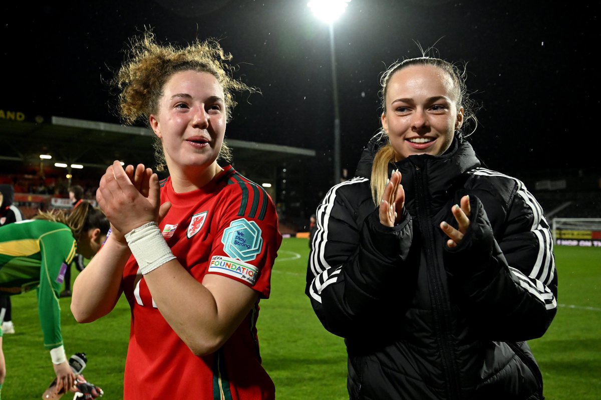 What a night! Nos da Cymru 🤩♥️ #ForHer | #TogetherStronger