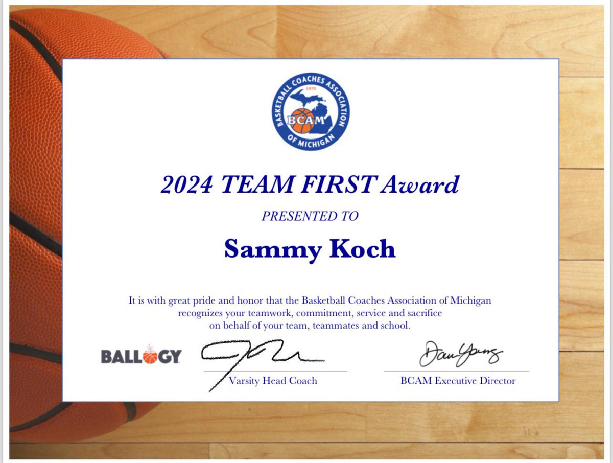 Dexter Boys Basketball (@dexterhoops) on Twitter photo Congratulations to <a href="/Sammy_Koch5/">Sammy Koch</a> on receiving the Team First Award! Well deserved for our Senior Captain. #IamWhoWEare #DreadStrong Congratulations to <a href="/Sammy_Koch5/">Sammy Koch</a> on receiving the Team First Award! Well deserved for our Senior Captain. #IamWhoWEare #DreadStrong