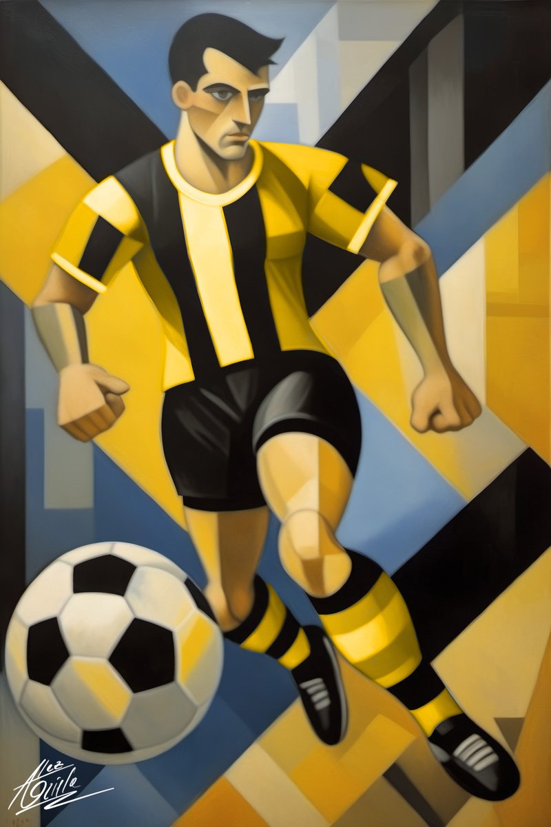 Arielaalez's tweet photo. El arte Cubista llegó al futbol de la mano de La Celeste, El Bolso y el Carbonero, #carbonero #laceleste #elbolso, #futboluruguayo, #artecubista, #nacional, #Penarol https://t.co/4msr5UvUSZ