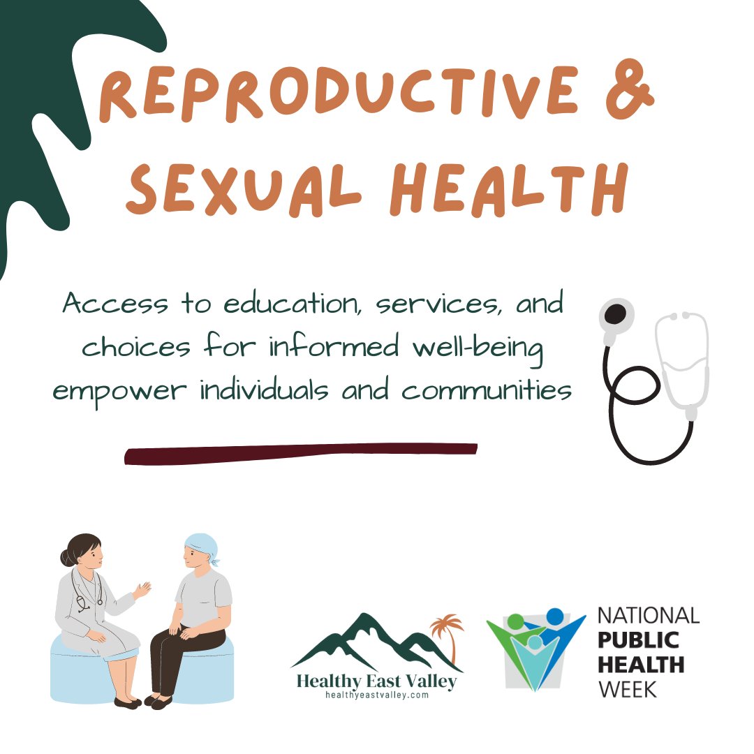 HealthyEV's tweet photo. #NPHW's theme today is Reproductive and Sexual Health!

Services for quality reproductive and sexual health come in a wide variety of settings and platforms. From primary prevention in schools to resources at health fairs, and in doctors' offices within our community. https://t.co/LjSTXwj6ct