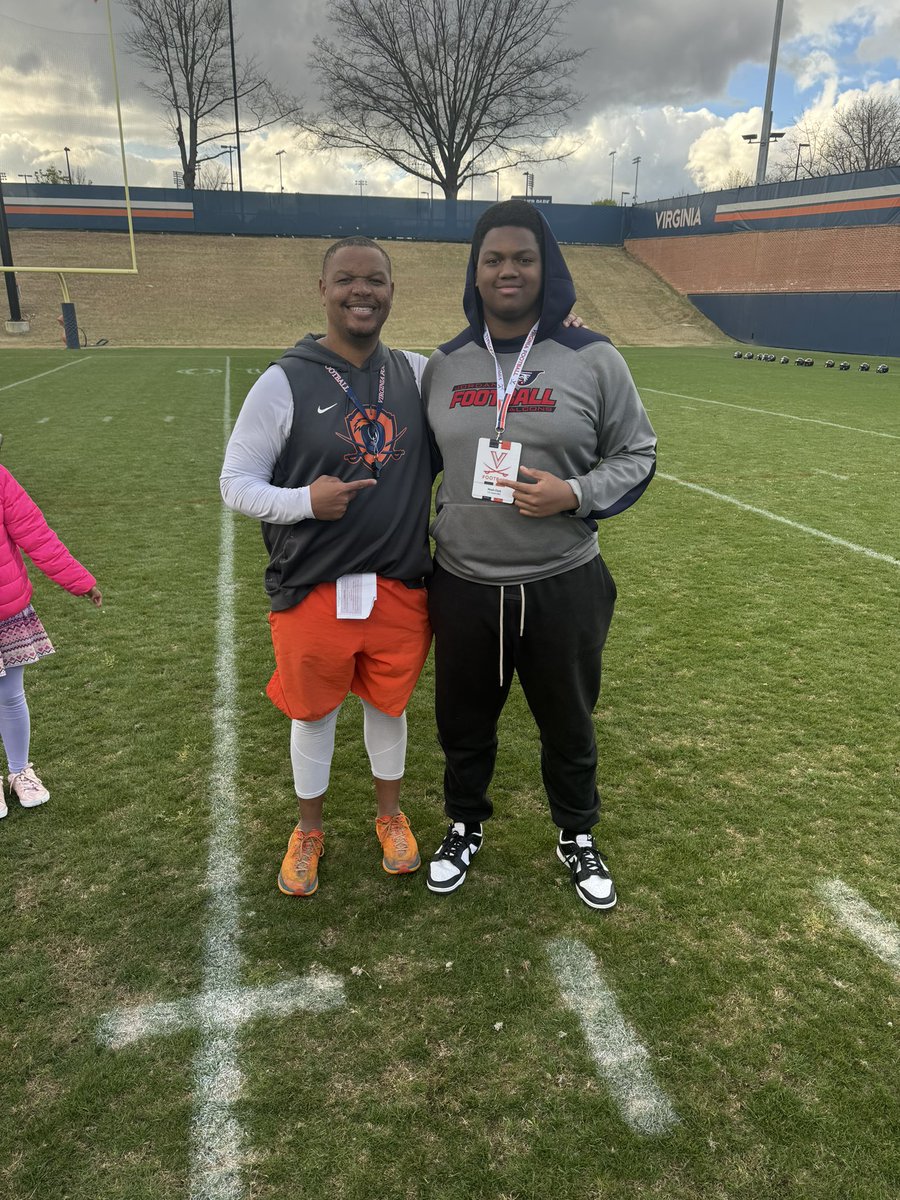 After a great day in Charlottesville, I am blessed to receive an offer from Virginia.

<a href="/Coach_TElliott/">Tony Elliott</a> <a href="/coachdowning1/">Kevin Downing</a> <a href="/UVAFootball/">Virginia Football</a> 

<a href="/ACoachKing/">Antonio King</a> <a href="/jsc613/">Coach “Deuce” Clark (II)</a> <a href="/JordanFalconsFB/">Jordan Falcons</a> <a href="/Ebrooks6Ed/">Ed Brooks</a> <a href="/adamgorney/">Adam Gorney</a> @RivalsFriedman @On3Recruits <a href="/247recruiting/">247Sports Recruiting</a> <a href="/SWiltfong_/">Steve Wiltfong</a> <a href="/MohrRecruiting/">Brian Mohr</a> <a href="/TrenchesElite/">Trenches Elite OL/DL Training</a>