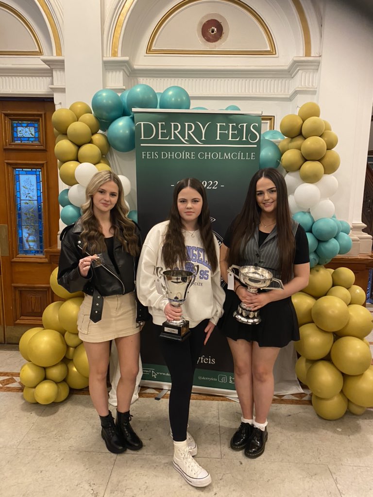 What a week! To say I am proud of the girls is an understatement. They performed so well all week and should be so proud of themselves. @derryfeis #daughters #sisters #music