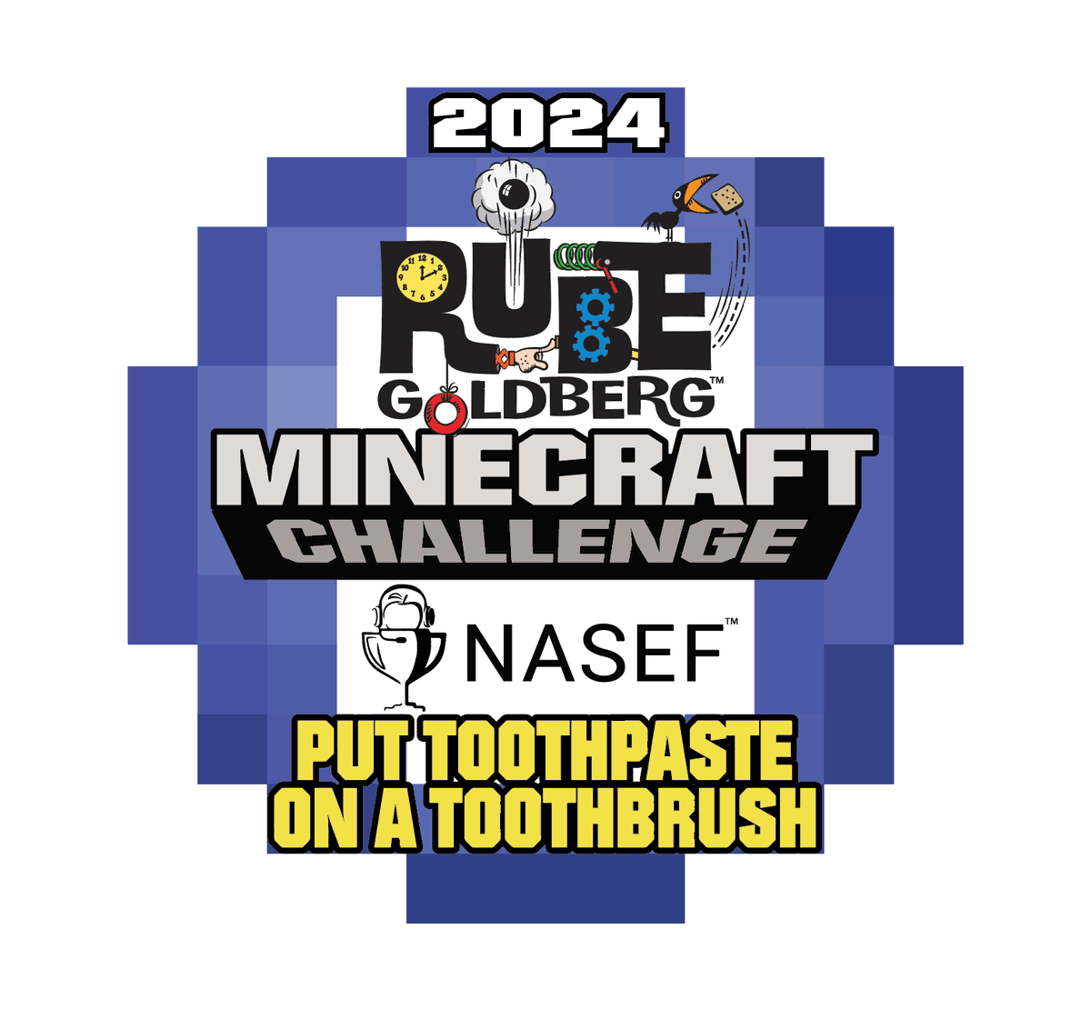 The submission date for the 2024 Digital @RubeGoldberg Machine #Minecraft Contest with @NASEFedu has been extended to May 1st! Don't miss this chance to showcase your creativity. We can't wait to see your submissions! nasef.org/rube-goldberg