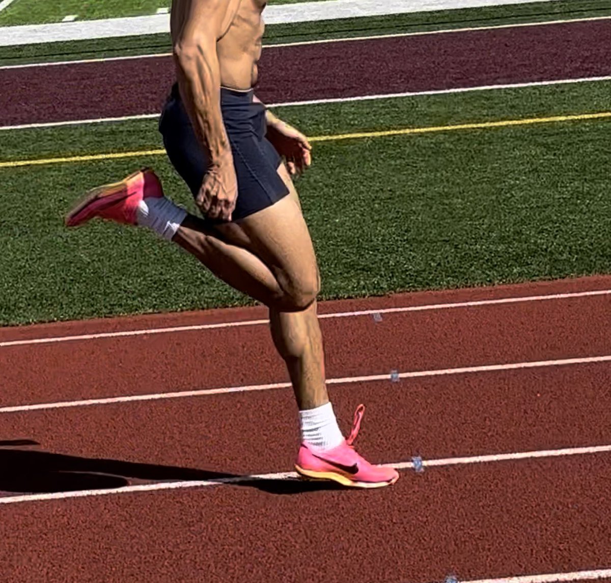 Fix your foot strike -- The further in front of an athlete the foot is cast, the more demanding it is on the hamstrings. Forcing them to claw at the ground to pull the body through during sprinting exposes them to excessive stresses and risk of breakdown. Coach accordingly!