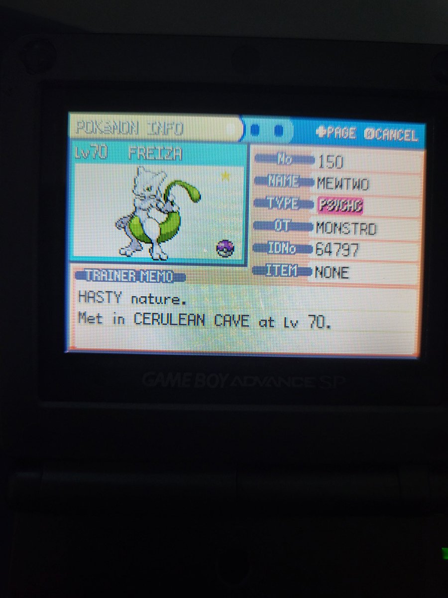I CAN'T BELIEVE IT. I LOADED UP FIRE RED AND RANDOMLY FOUND A FULL ODDS MEWTWO!!! JUST HOW????

#pokemon #pokémon #shinypokemon #shiny #twitchstreamer #twitch #pokemoncommunity #pokemoncollector #pokemontrainer #pokemoncollection #pokemonmaster #pokemonfan #smallstreamer