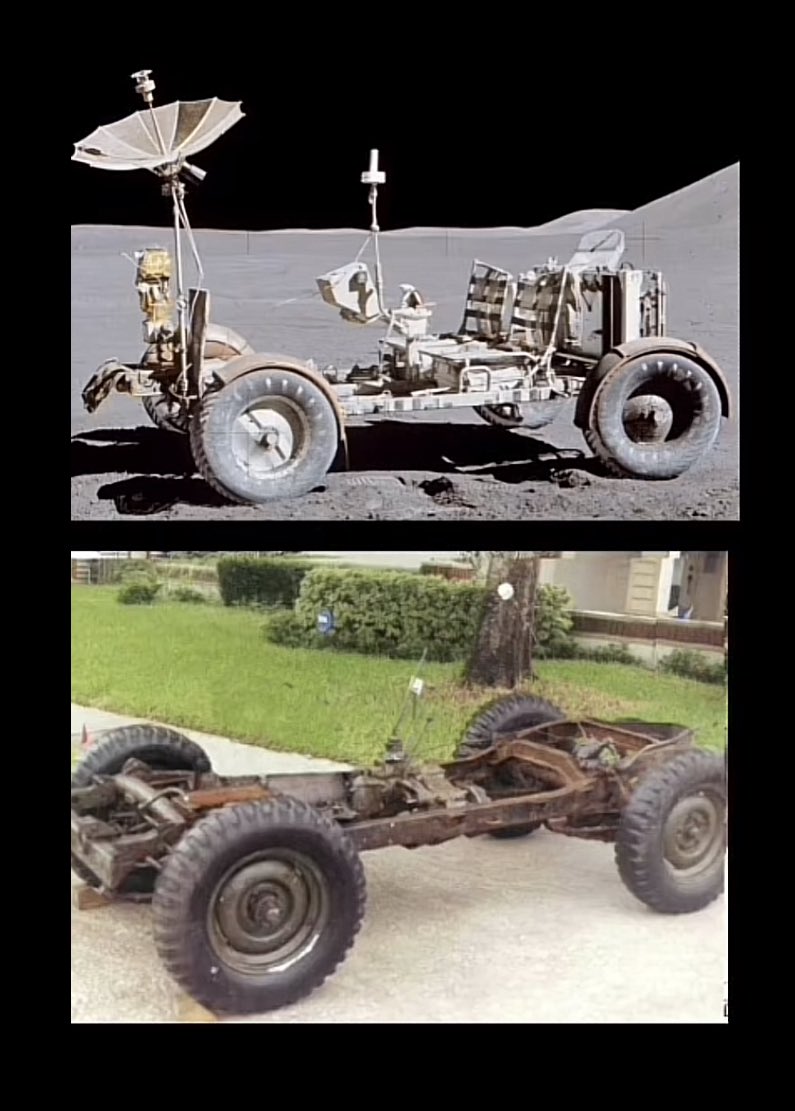 1965 Jeep chassis for sale! This American icon has been to the moon and back! *Lawn chairs and umbrella not included. $40,000,000 o.b.o