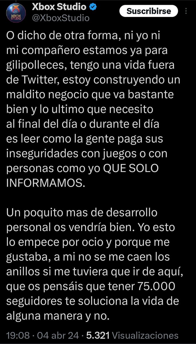 PhilaSpencer's tweet image. Éste últimamente está muy llorón 🤭 #xbotstudio