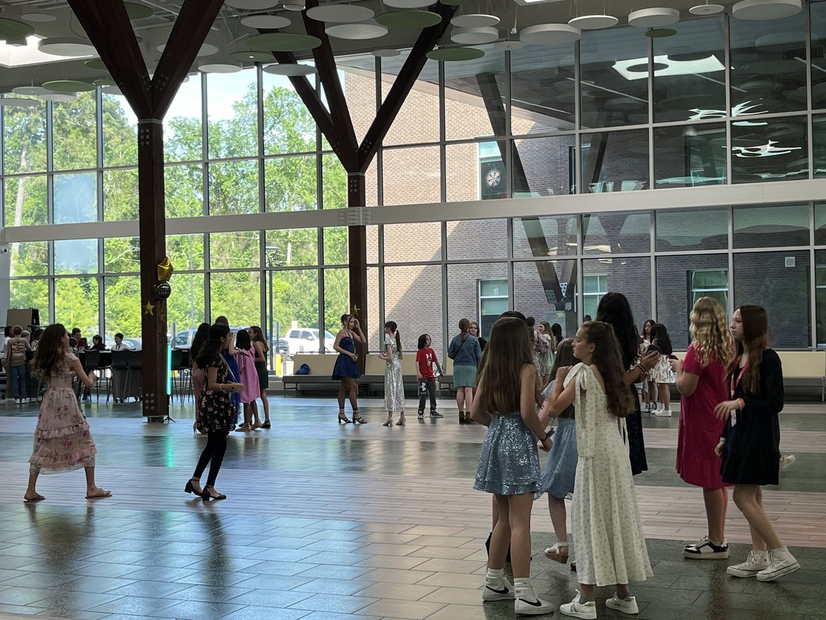 Had fun at the dance. Loved seeing all the kids dressed up and having a blast!#KMSCougarPRIDE