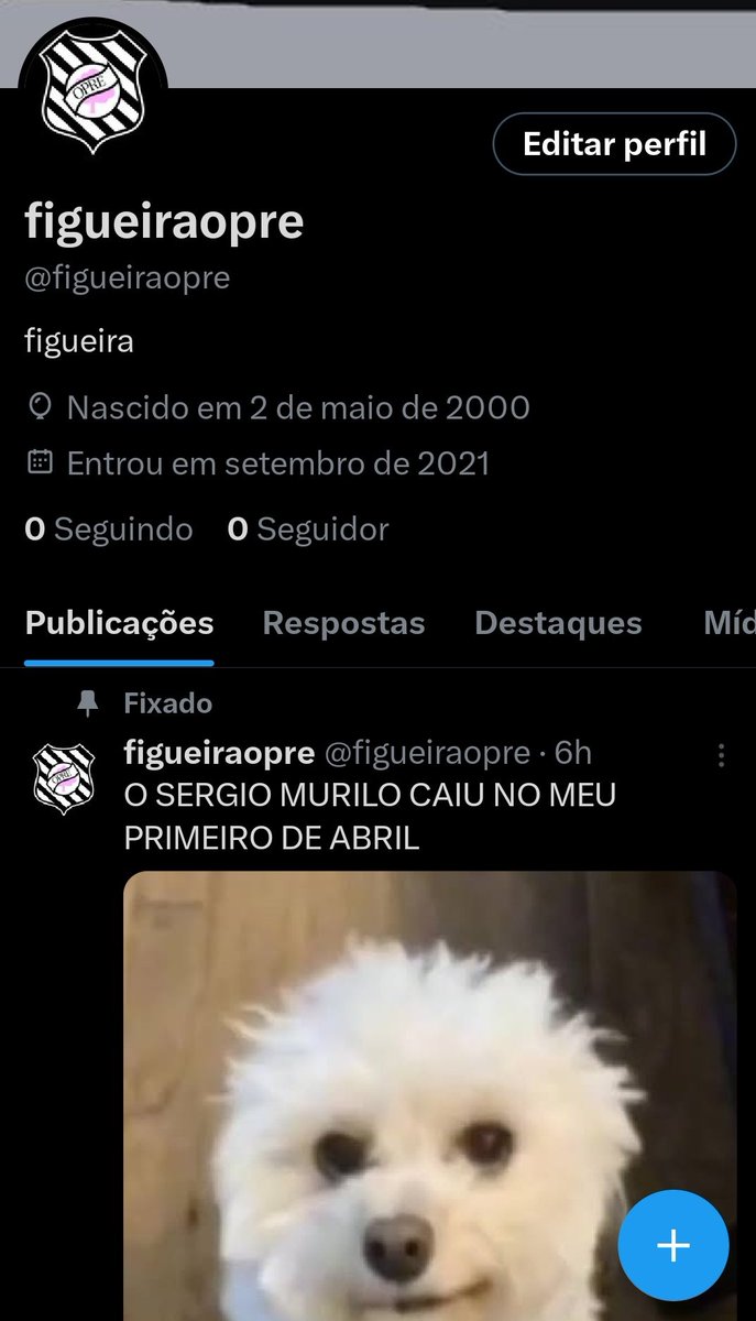 Fala galera!

Sou eu figueiraopre, infelizmente acabei tendo a minha conta com mais de 620 seguidores suspensa pelo twitter, essa conta era algo muito importante pra mim

Queria pedir a ajuda de todo mundo compartilhando e seguindo para eu recuperar meus seguidores
++++