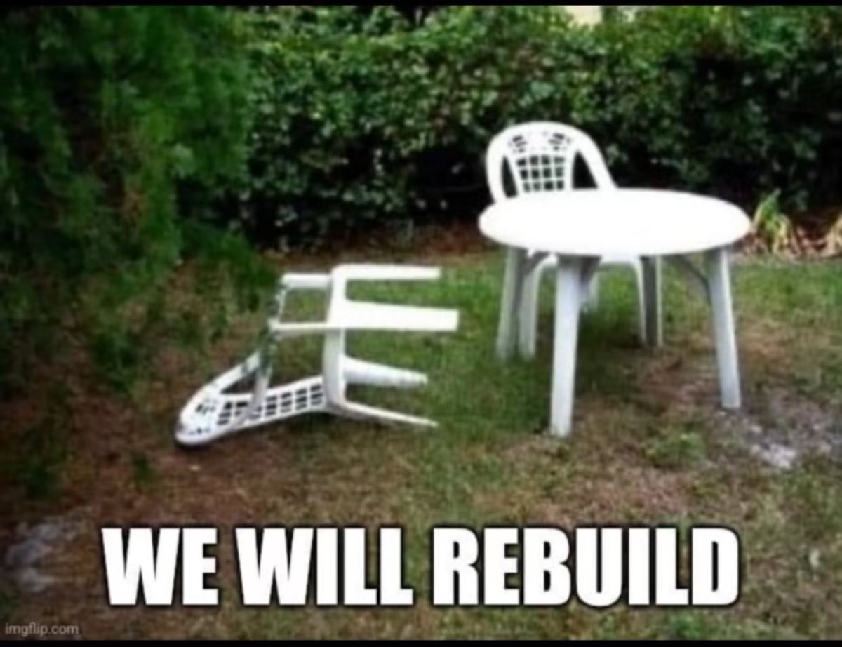 Our official response to the earthquake and aftershock trying to shake things up: