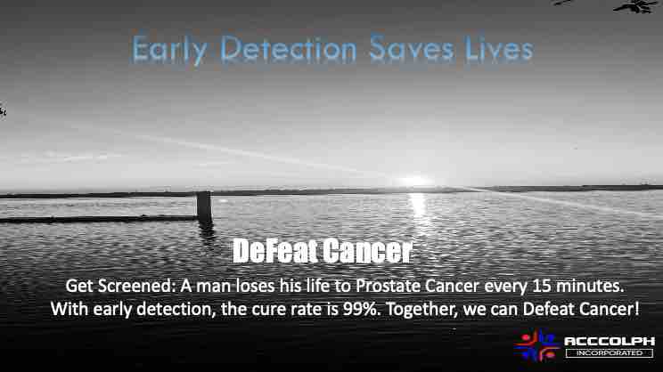 #prostatecancer Think about It! #defeatcancer #prostate #prostatecancerkills #Prostatecancerawareness #cancerawareness #prostatehealth #Cancer #MensHealth #getscreened #getchecked #blackmen #EarlyDetectionMatters #blackmenhealth #healthequity #acccolph #acccolphworld