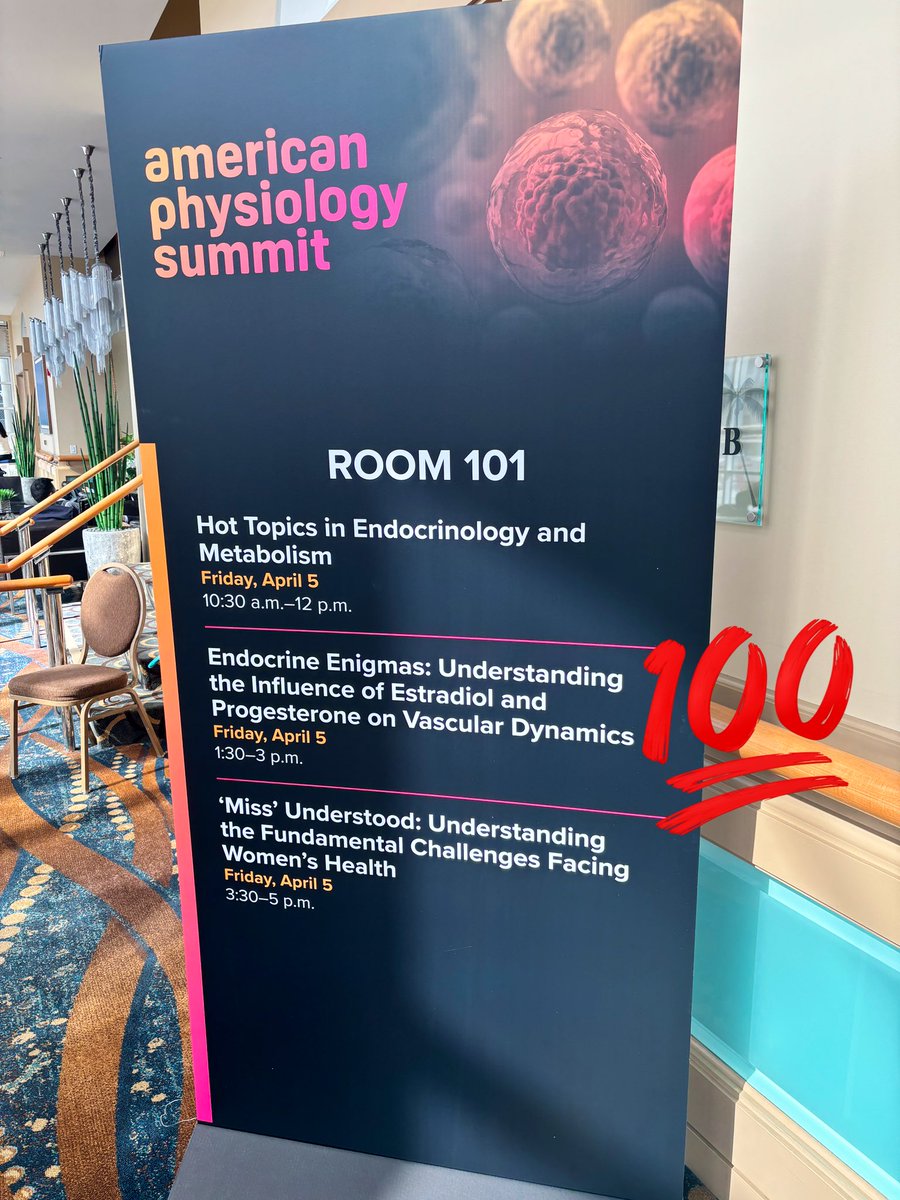 We’re enjoying day 2 here at #APS2024 @APSPhysiology !
Ton of great speakers today. We especially enjoyed these speakers! Took away some great insights for our current study on fluctuating sex hormones and their influence on exercise performance! #OPRL #HumanPerformance #Hormones