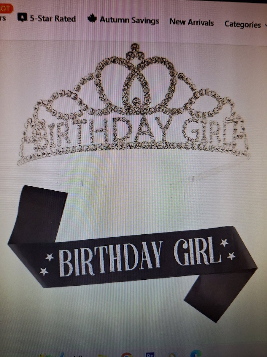 i bought this tiara and sash for my daughters 18th, she is going to Adelaide with a older friend to go clubbing, that's going to be a eye opener for her 🥰