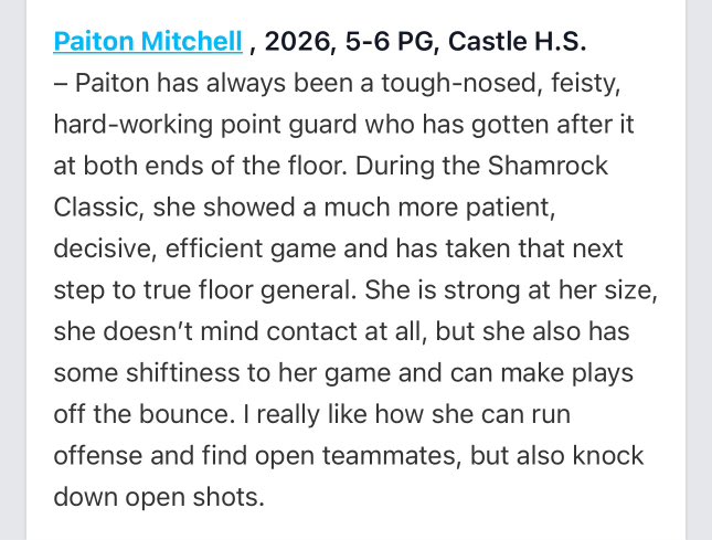 Thank you @PGHIndiana for the write up! Can’t wait to play this weekend with @INElitePrime!!
