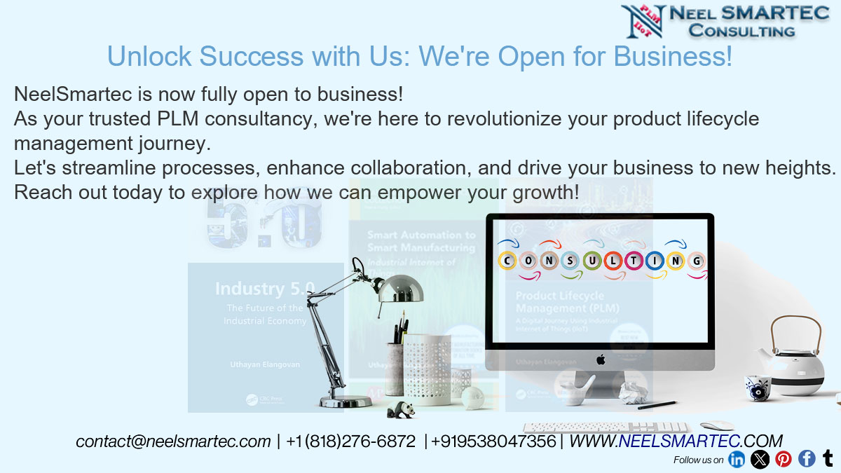 Unlock innovation with @NeelSmartec's #PLM Consultancy! From #OpenBOM for #SMEs to #Windchill for Discrete #Manufacturers, we've got the solutions to drive your #business forward. Let's collaborate and drive #success together! #ROI #ROV neelsmartec.com/services