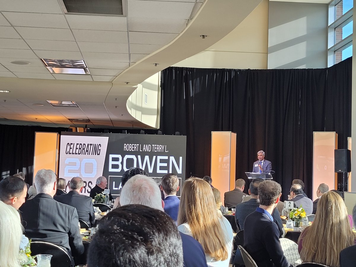 What an incredible showing today for our 20th anniversary celebration of Bowen Lab! Thank you to everyone who celebrated with us — and here's to another two decades of of unparalleled research, innovation, and collaboration at #Purdue!