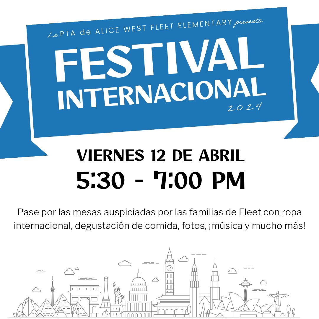 APSFleetPTA (@apsfleetpta) on Twitter photo We hope to see you next Friday! International Night is one of the most amazing nights of the year! <a href="/APS_FleetES/">Fleet ES</a> <a href="/AP_FleetFalcons/">AP_FleetFalcons</a> <a href="/Gildea_Jenn/">Jennifer Gildea</a> We hope to see you next Friday! International Night is one of the most amazing nights of the year! <a href="/APS_FleetES/">Fleet ES</a> <a href="/AP_FleetFalcons/">AP_FleetFalcons</a> <a href="/Gildea_Jenn/">Jennifer Gildea</a>