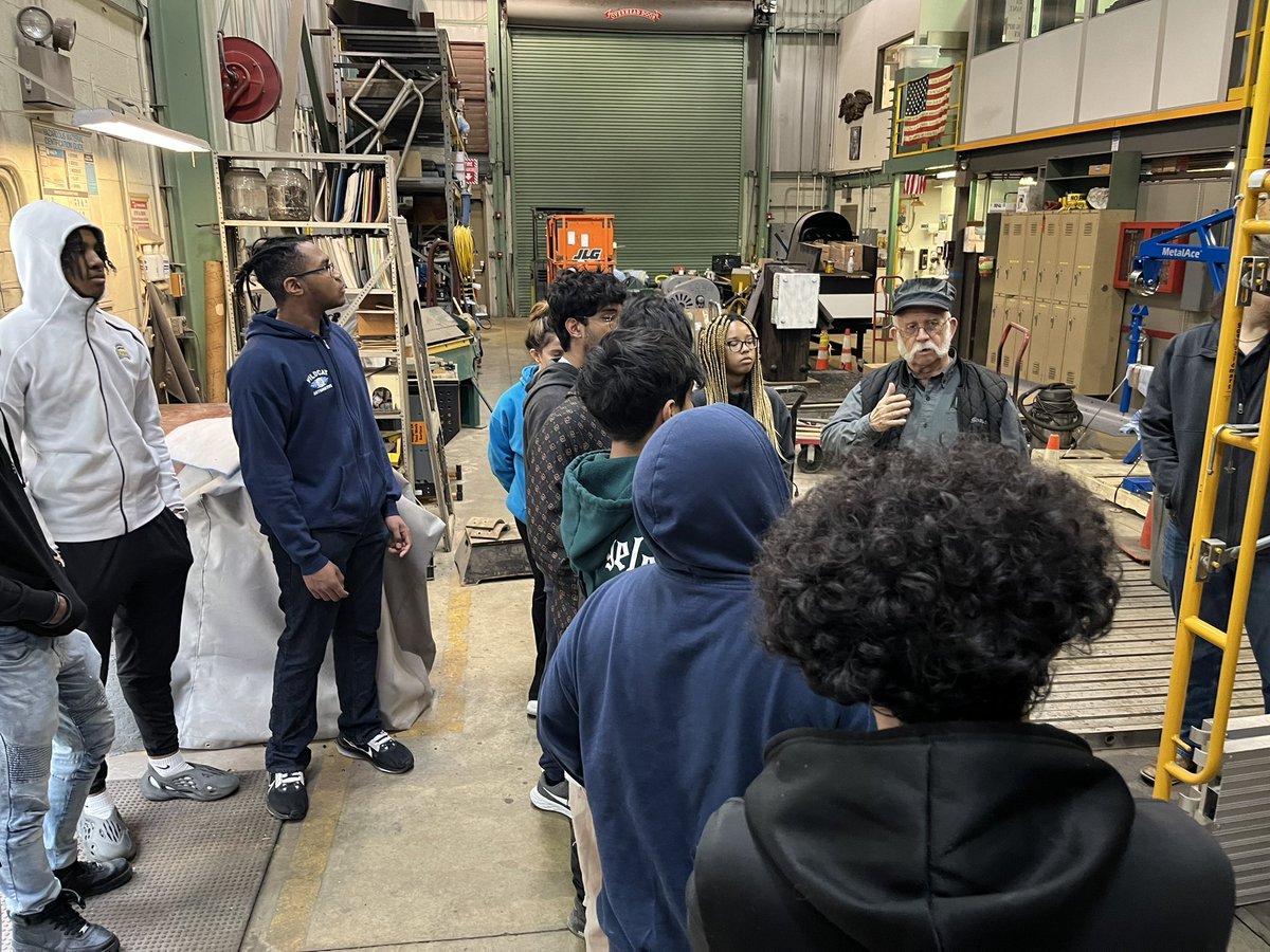 CVHS_AutoTech's tweet photo. CVHS Auto Tech students participated in a great field trip to the Railroad Museum of Pennsylvania today to get lessons on transportation history and the museum’s vehicle restoration shop practices! https://t.co/k4ojza5Rih