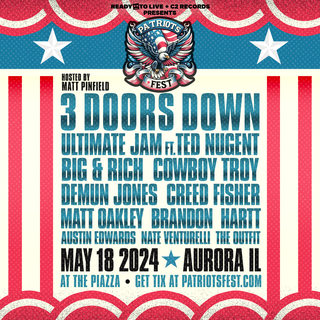We'll be taking the stage at Patriot's Fest in Aurora, IL on Saturday, May 18! Get your tickets now! 🤘 app.ezticketz.com/products/patri…