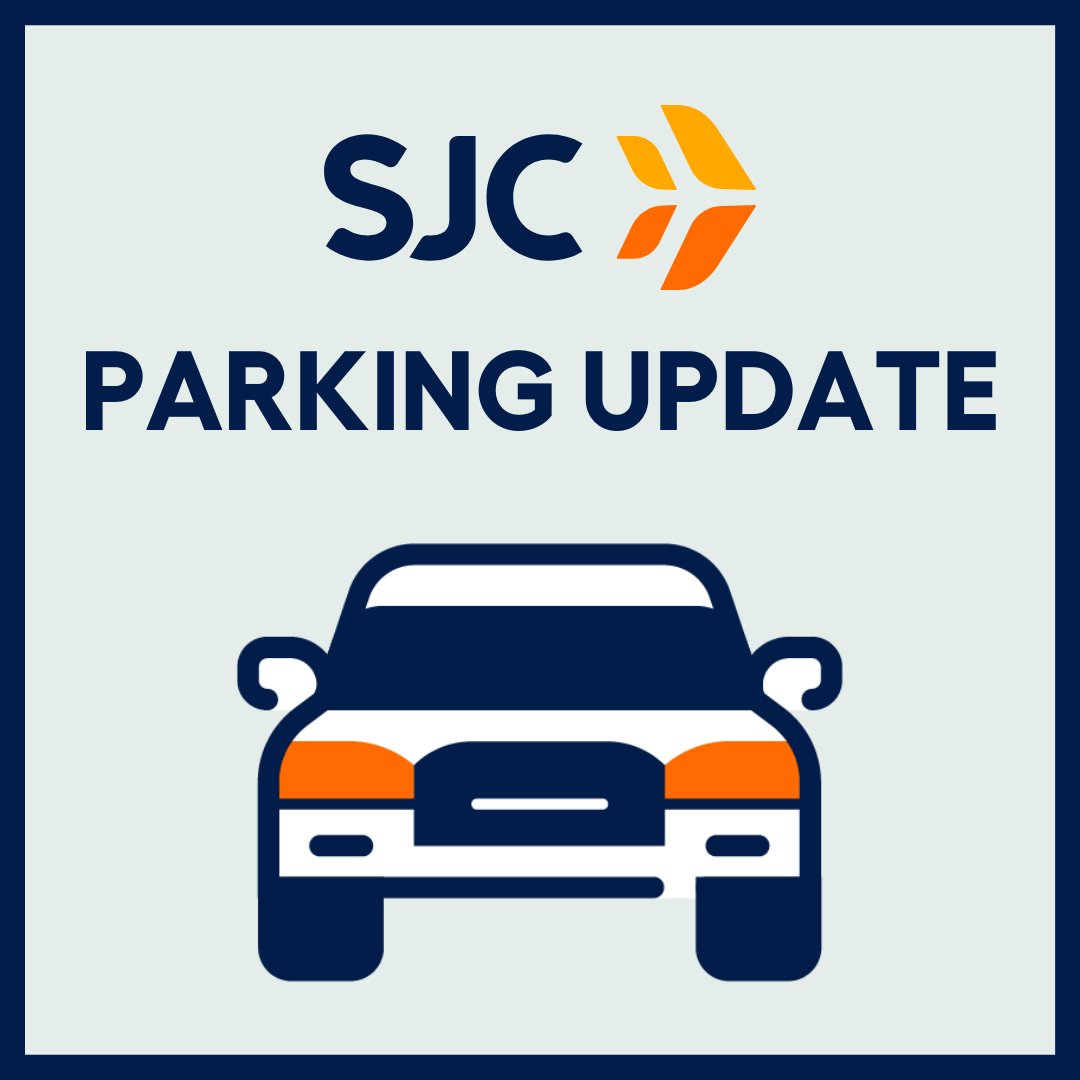 Amid #SpringBreak travel, our parking lots are filling up faster than we had anticipated. If you're flying out this weekend, please plan ahead! You can find real-time #parking updates at flysjc.com/parking.