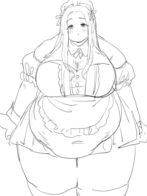 みけぽメイドさんらくがき 