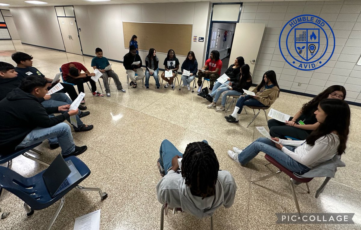 Students in Mr. Lacy’s AVID class crafted their 6-year plans, delved into an article, and participated in a Socratic Seminar discussing their aspirations. #education #AVID #goalsetting