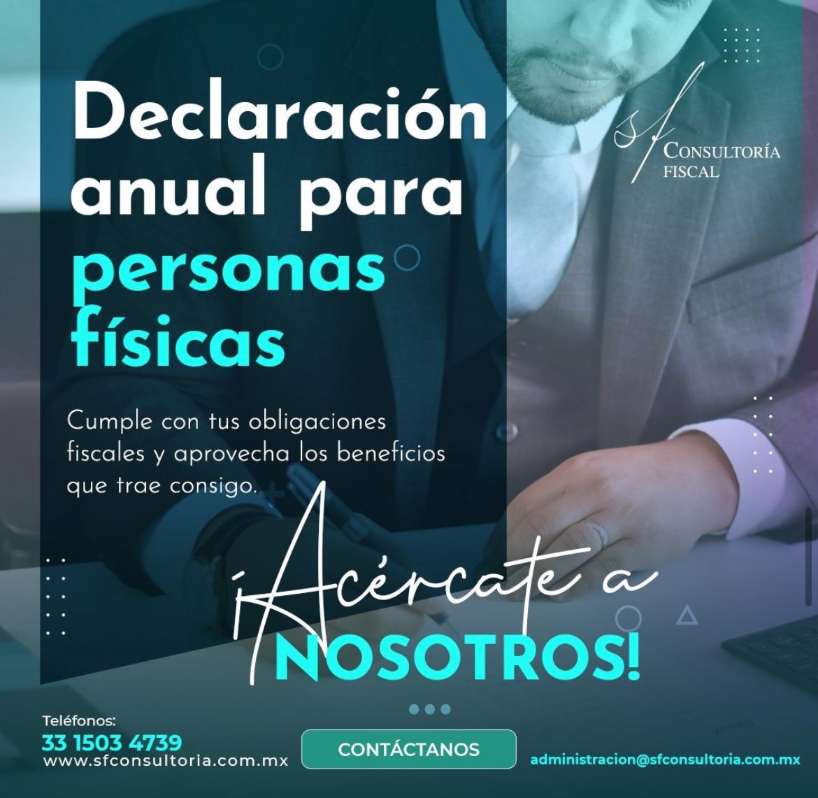 SFCONSULTORIA1's tweet photo. No lo dejes para después, presenta tu declaración anual, nosotros te apoyamos. https://t.co/BjQw5GT5pp