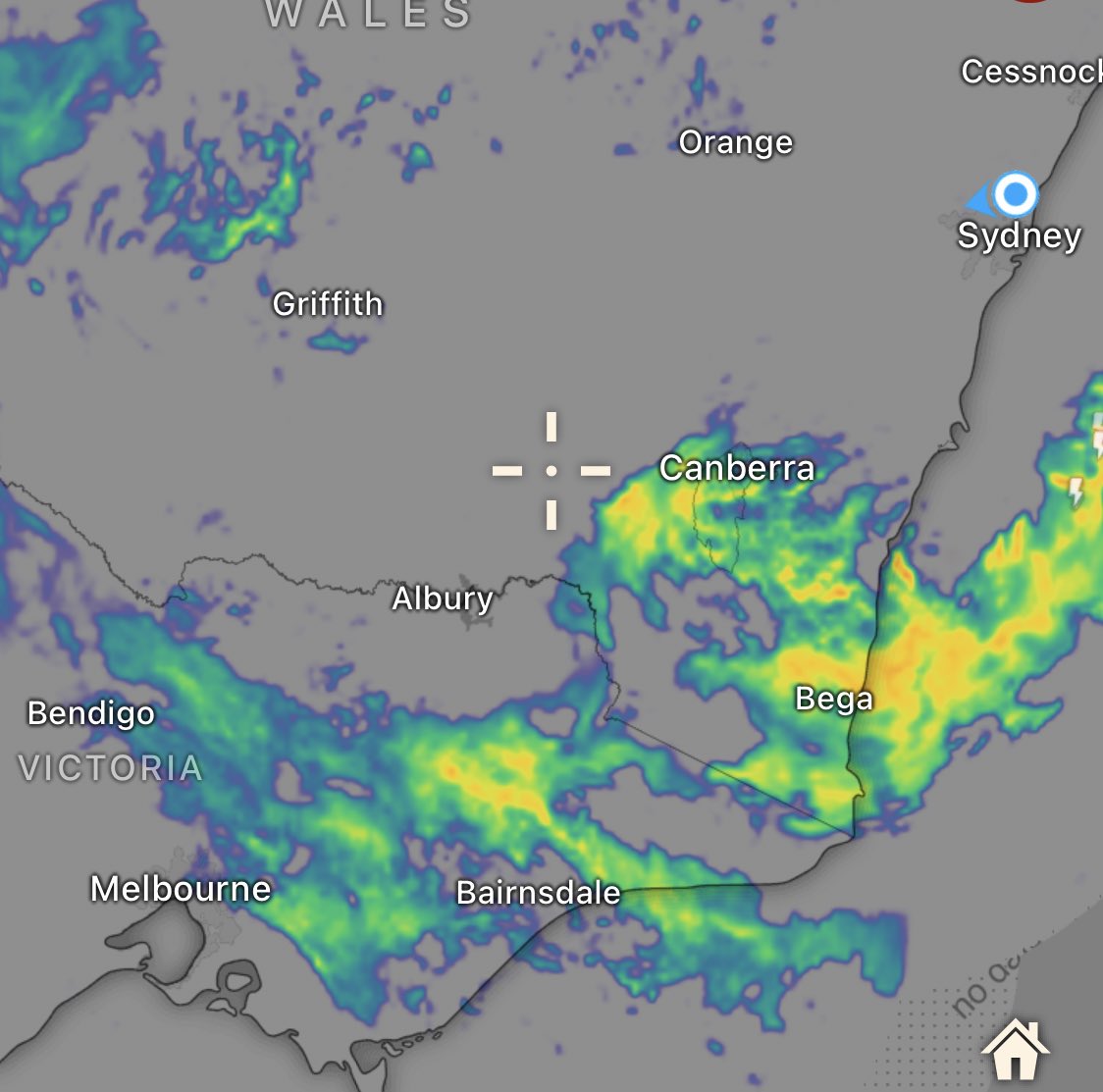 All the best Melby. 

Anyone else see the dragon heading down south? Just me? 🤷🏾

#NSWWeather #VicWeather.