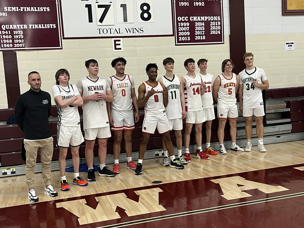 A heavily Licking County boys team wins the District 11 All-Star game 147-127