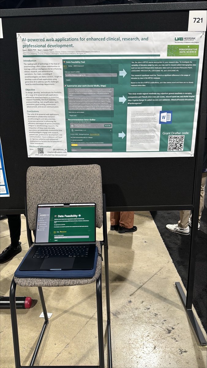 UAB Anesthesiology Data Science tweet media