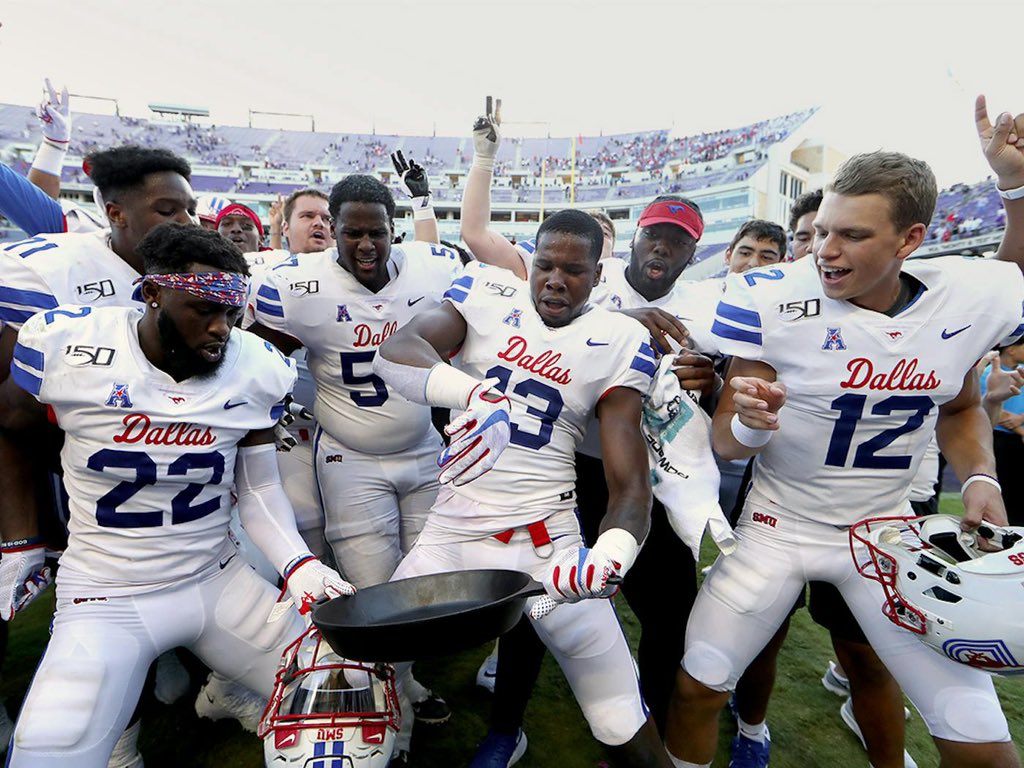 I will be at @SMUFB on Saturday for an unofficial visit. #PonyUp @CoachRobLikens @CoachCaseyWoods @HarlanHawks_FB @coachesalas @defcontx7v7 @coach9cg @kcolesports @2mge_ @mikem_scout @_RL_martin @TXTopTalent