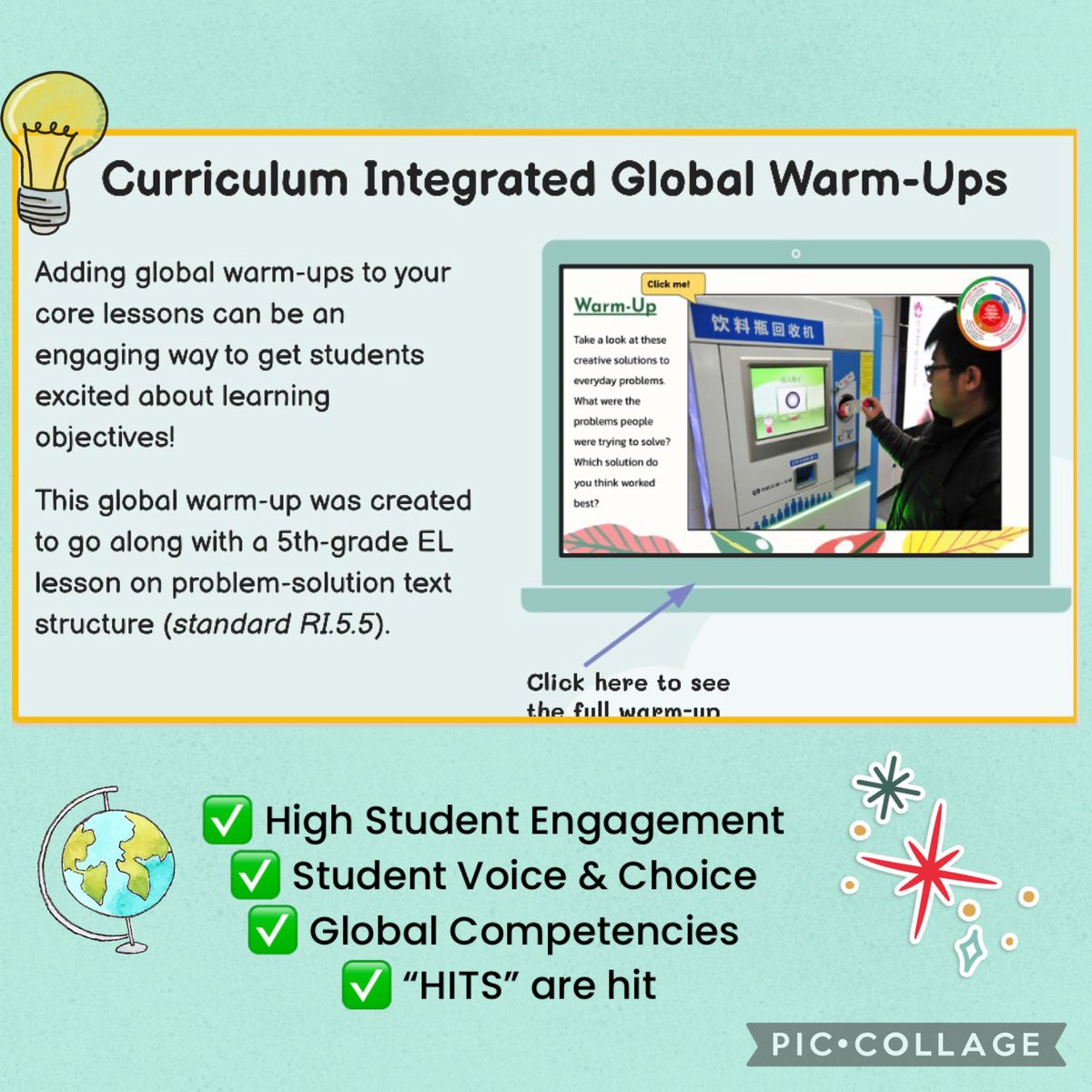 Our Friyay Staff Meeting was filled with lots of teaching strategies and best practices in Spanish Immersion, ESL & AIG! We also learned about the benefits of Global Warm Ups to boost student engagement! Way to go team DDMES! #ReadySetSOAR!