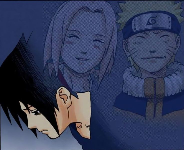 dailynss's tweet photo. sasuke thought of naruto and sakura 5 times before deciding to leave the village https://t.co/EN5fvrLnaK