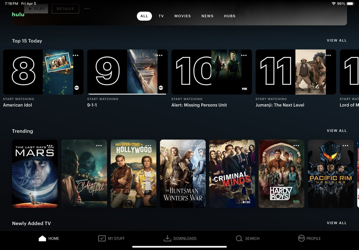 RJT6015's tweet photo. Alert is in the top 15 shows on Hulu today. It’s number 10!! #ScottCaan #JasonGrant #daniajramirez #nikkibatista #ryanjbroussard #mikesherman #AdeolaRole #kemiadebayo #AlishaMarieAhamed #waynepascal #gilbellows #hollisbraun #dianabang #helengale #AlertOnFOX #AlertMissingPersonsUnit #AlertMPU