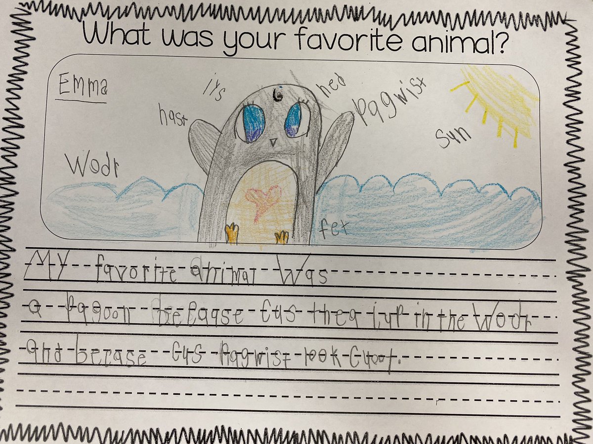 Our Kinder Cubs are Paw-some writers!!!
#LyonLeads
#I❤️kindergarten